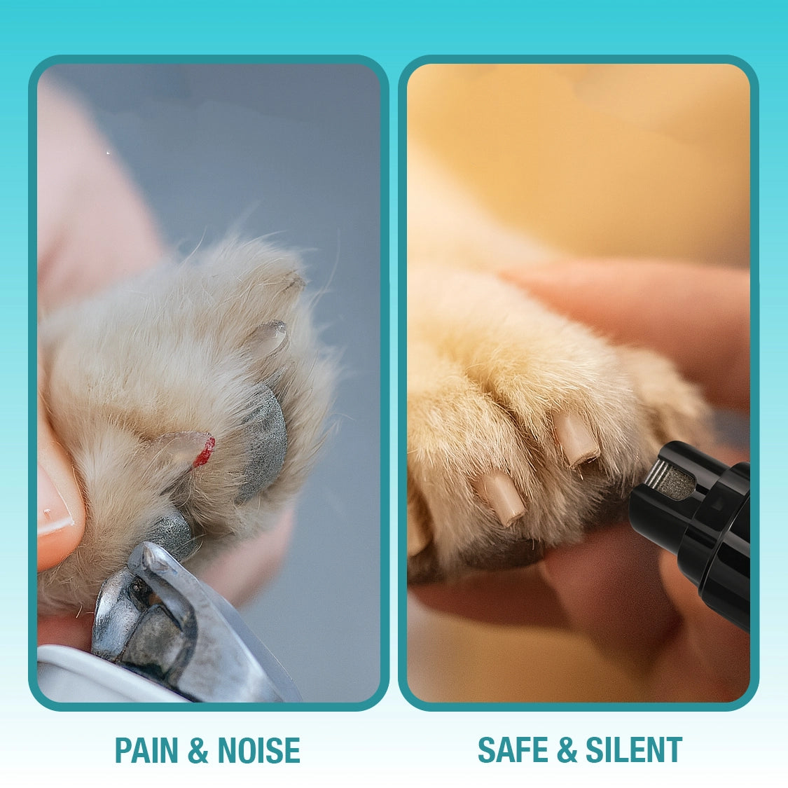 Silent Groom Pro — Quiet, Ultra Safe Nail Trims in Minutes