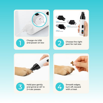 Silent Groom Pro — Quiet, Ultra Safe Nail Trims in Minutes